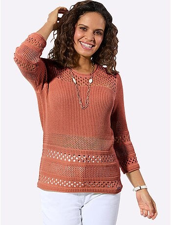 Pull Ajouré 50% Coton - Taille Standard - Witt