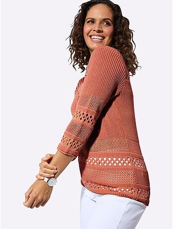 Pull Ajouré 50% Coton - Taille Standard - Witt