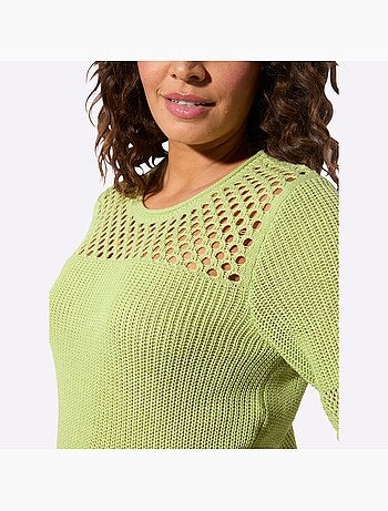 Pull Ajouré 50% Coton - Taille Standard - Witt