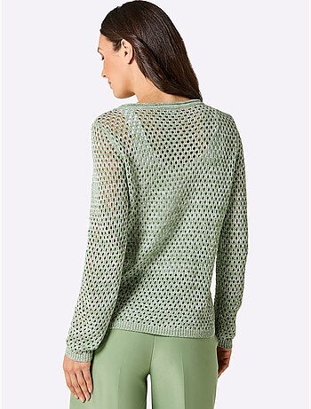 Pull Ajouré 50% Lyocell - Taille Standard - Helline
