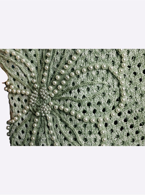 Pull Ajouré 50% Lyocell - Taille Standard - helline - Kiabi