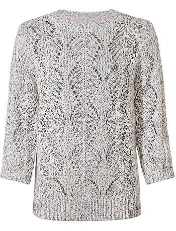 Pull Ajouré 53% Coton - Taille Standard - Witt