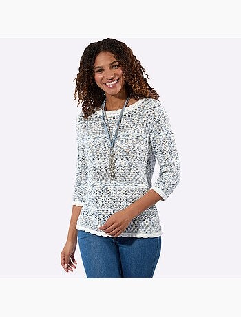 Pull Ajouré 60% Coton - Taille Standard - Witt