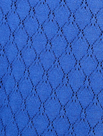 Pull ajouré à base de coton biologique - Damart