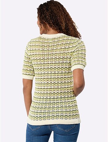 Pull Ajouré Coton Issu De L'agriculture Biologique - Taille Standard - Witt