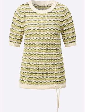 Pull Ajouré Coton Issu De L'agriculture Biologique - Taille Standard - Witt