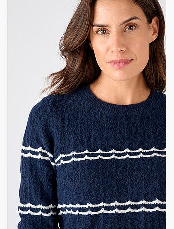 Pull ajouré esprit marin Thermolactyl - Damart