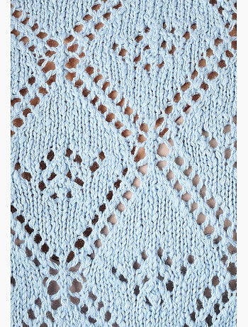 Pull ajouré fil ruban - Damart