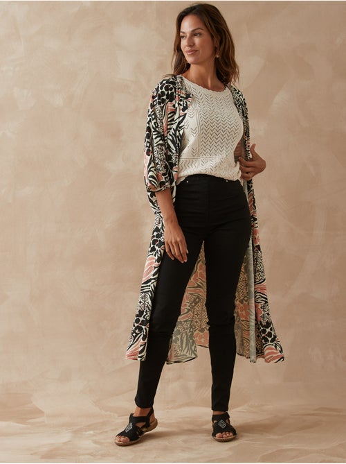 Pull ajouré manches au coude - DAXON - Kiabi