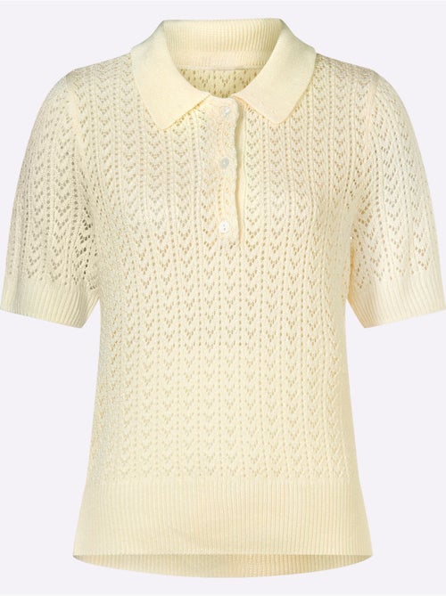 Pull Ajouré Motif Ajouré élégant - Taille Standard - helline - Kiabi