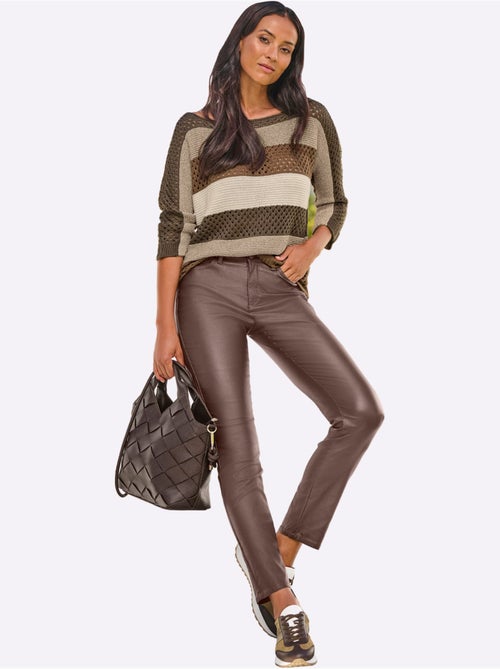 Pull Ajouré Motif Ajouré Léger - Taille Standard - helline - Kiabi