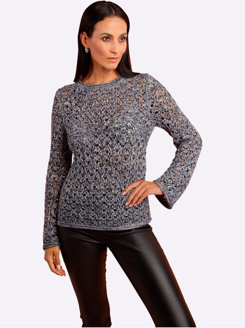 Pull Ajouré Motif Ajouré Léger - Taille Standard - helline - Kiabi