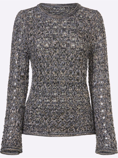 Pull Ajouré Motif Ajouré Léger - Taille Standard - helline - Kiabi