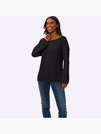 Pull Ajouré Pur Coton - Taille Standard - helline