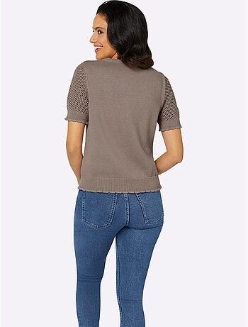 Pull Ajouré Pur Coton - Taille Standard - Witt