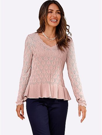 Pull Ajouré Pure Viscose - Taille Standard - Witt