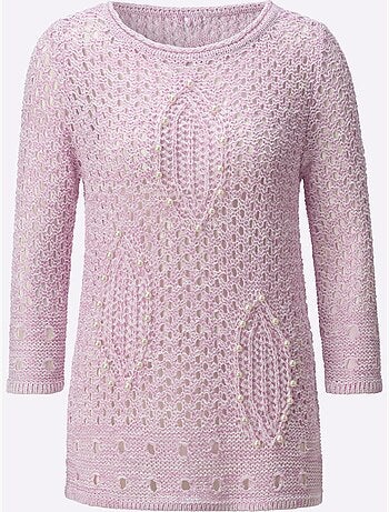 Pull Ajouré Qualité Estivale - Taille Standard - Helline