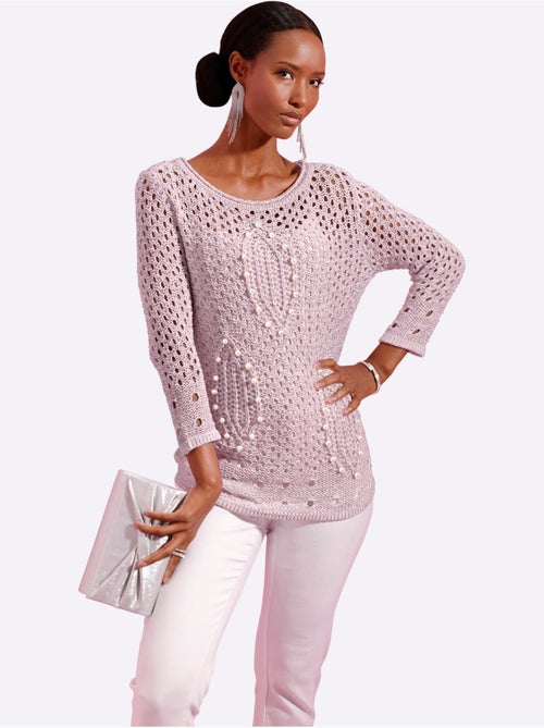 Pull Ajouré Qualité Estivale - Taille Standard - Helline - Kiabi