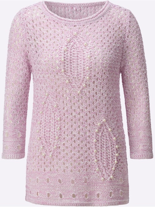 Pull Ajouré Qualité Estivale - Taille Standard - Helline - Kiabi