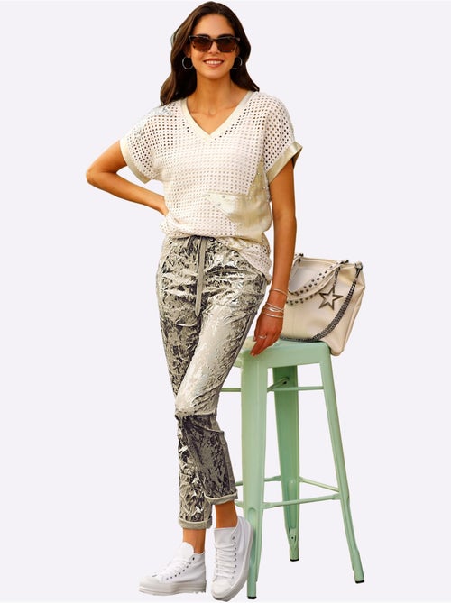 Pull Ajouré Superbe Motif Ajouré - Taille Standard - helline - Kiabi