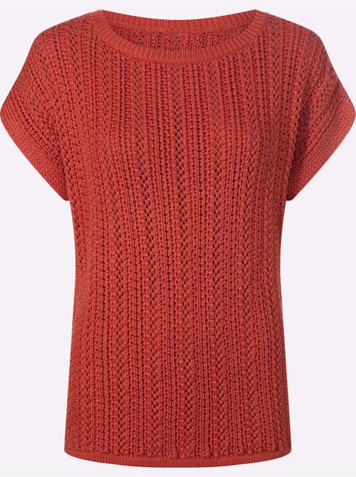 Pull ajouré superbe motif ajouré - taille standard - helline - Kiabi Pull ajouré superbe motif ajouré - taille standard - helline - Kiabi