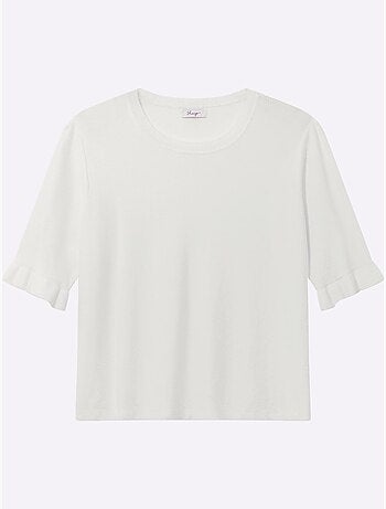 Pull Ajouré Tricot Ajouré - Taille Standard - Sheego