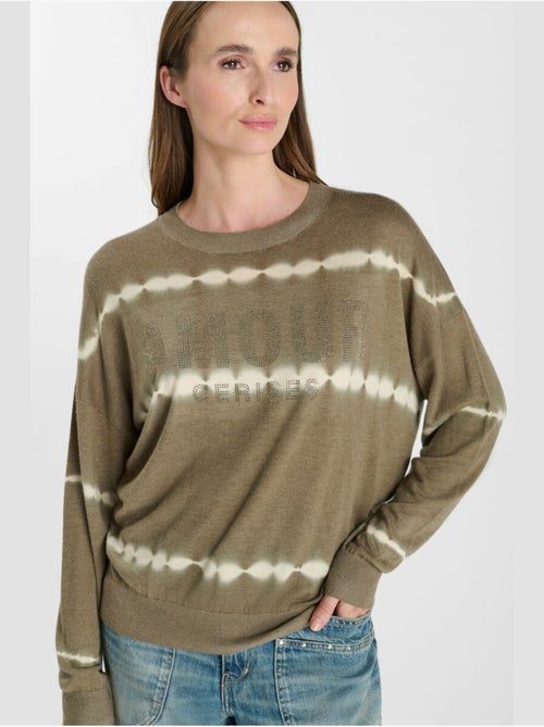 Pull ambro 'le temps des cerises' - Kiabi Pull ambro 'le temps des cerises' - Kiabi