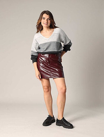Pull ample à rayures 'Deeluxe'