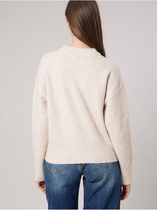 Pull ample femme en maille douce 'deeluxe' - Kiabi