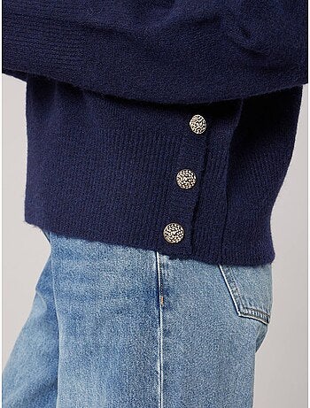 Pull ample femme en maille douce 'deeluxe'