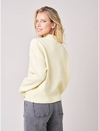 Pull ample femme en maille douce 'deeluxe'