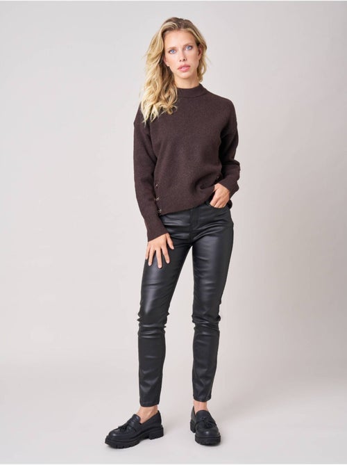 Pull ample femme en maille douce 'deeluxe' - Kiabi