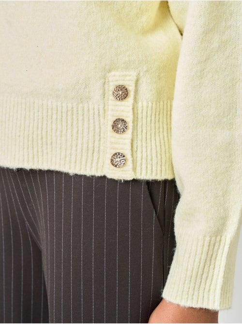 Pull ample fille en maille douce 'deeluxe' - Kiabi Pull ample fille en maille douce 'deeluxe' - Kiabi