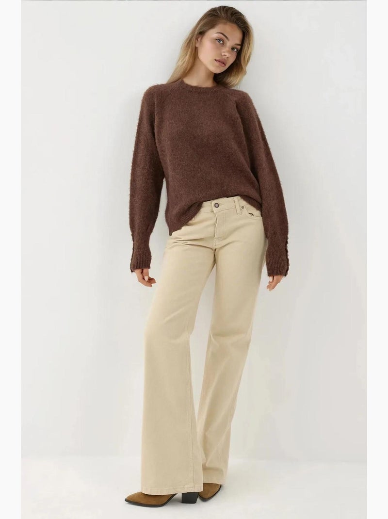 Pull ample louise hiccup Marron foncé - Kiabi