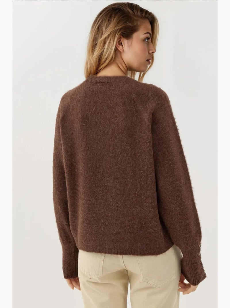 Pull ample louise hiccup Marron foncé - Kiabi