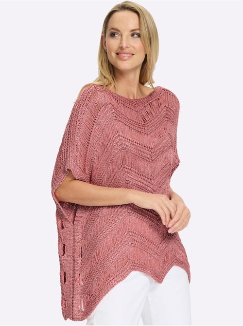 Pull Ample Superbe Motif Tricoté - Taille Standard - Helline - Kiabi