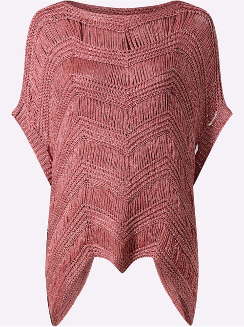 Pull Ample Superbe Motif Tricoté - Taille Standard - Helline - Kiabi