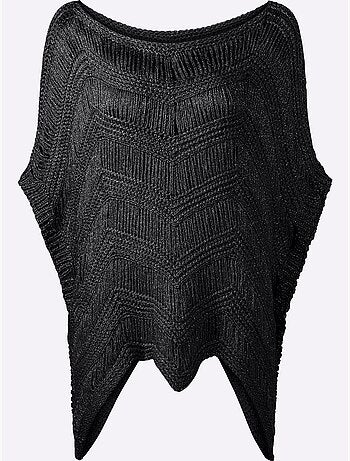 Pull Ample Superbe Motif Tricoté - Taille Standard - Helline