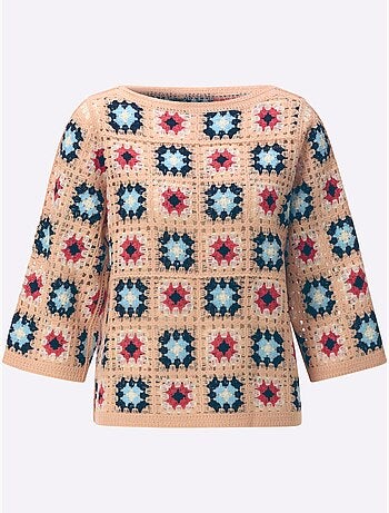 Pull Aspect Crochet - Taille Standard - Witt