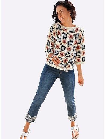 Pull Aspect Crochet - Taille Standard - Witt