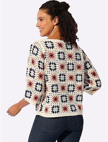 Pull Aspect Crochet - Taille Standard - Witt
