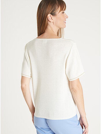 Pull avec broderies - DAXON