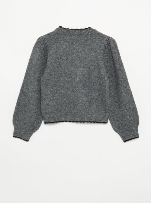 Pull avec 'Cœurs' devant - Kiabi Pull avec 'Cœurs' devant - Kiabi