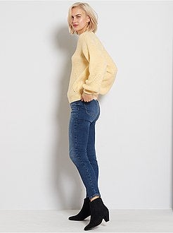 Pull avec détails ajourés - Kiabi