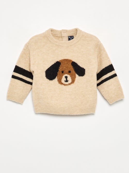 Pull avec imprimé chien - Kiabi Pull avec imprimé chien - Kiabi