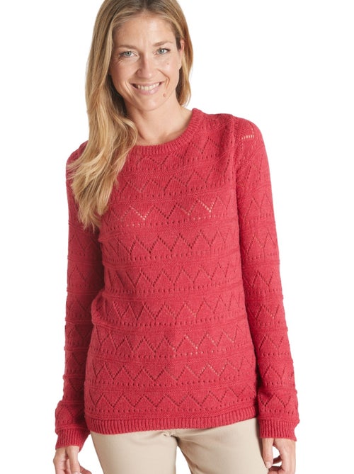 Pull avec laine et alpaga - DAXON - Kiabi