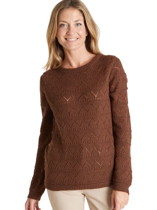 Pull avec laine et alpaga - DAXON - Kiabi