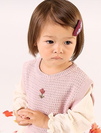 Pull avec manches en voile de coton