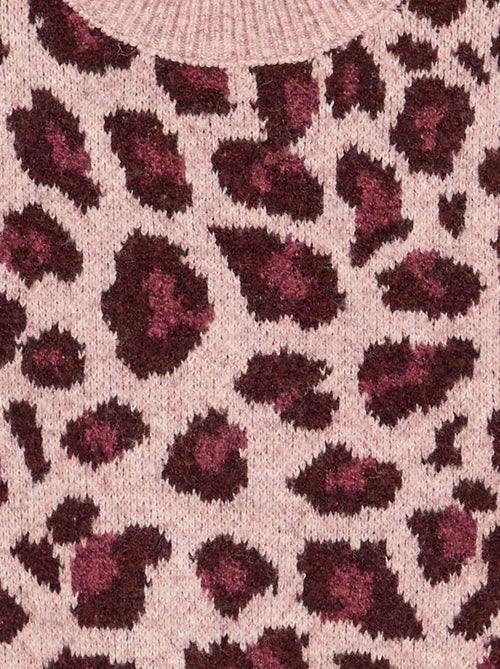 Pull avec motif léopard - Kiabi Pull avec motif léopard - Kiabi