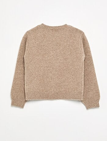Pull avec nœuds en corde